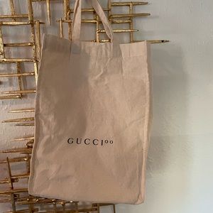 Gucci Reusable Canvas Shopping Bag